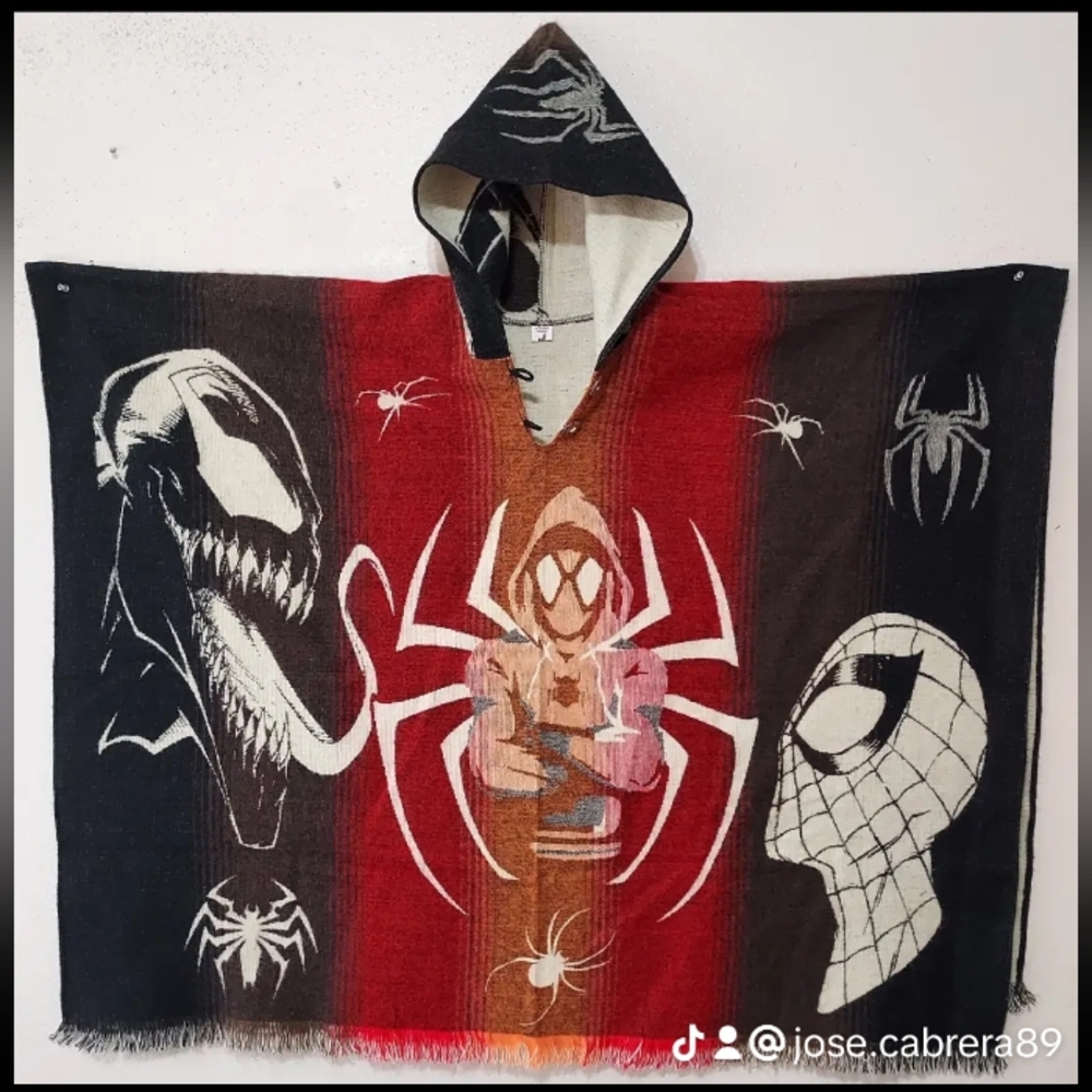Spider Man Poncho